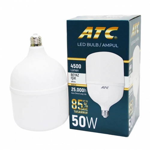 50W TORCH LED BULB AMPUL BEYAZ E27 (5365)