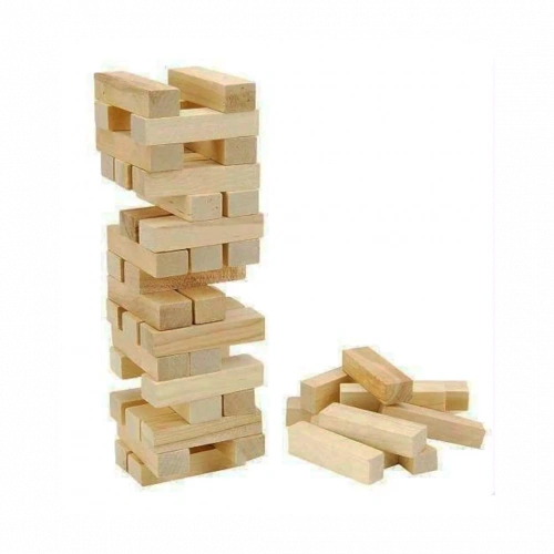 54 PARÇA  AHŞAP DENGE JENGA OYUNU (5365)