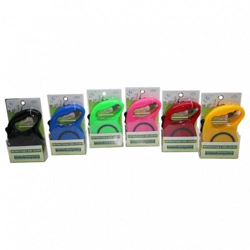 5MT KÖPEK TASMASI MAKARALI RETRACTABLE DOG LEASH PET SHOP (5365)