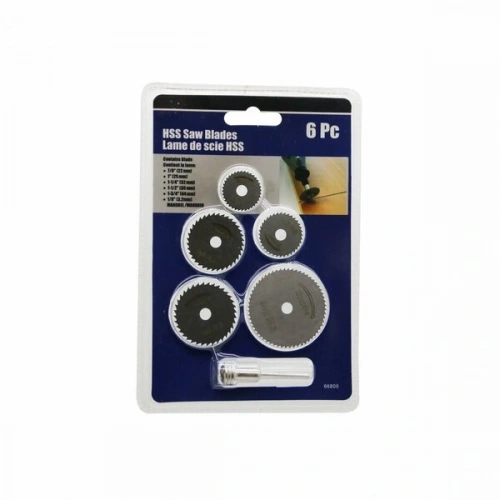 6 PARÇA MİNİ YUVARLAK TESTERE BIÇAKLARI 22---44MM (5365)