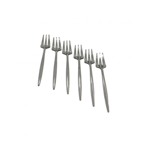 6PCS METAL TATLI ÇATAL (5365)