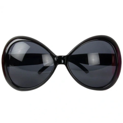 70s Yeşilçam Party Glasses Black Color