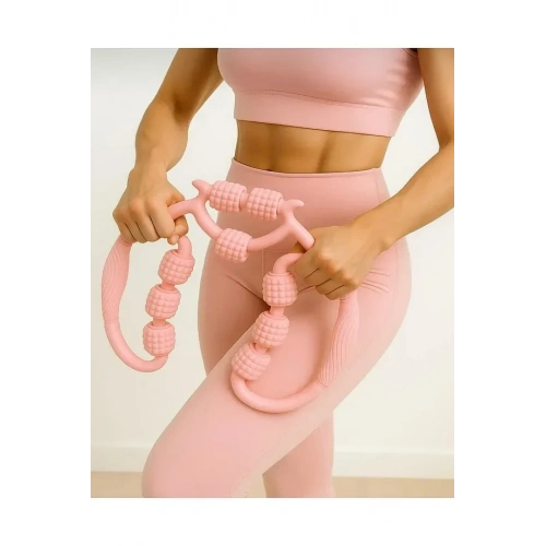 9-Wheel Neck Leg Foot Waist Massager Multi-Functional Manual (5365)