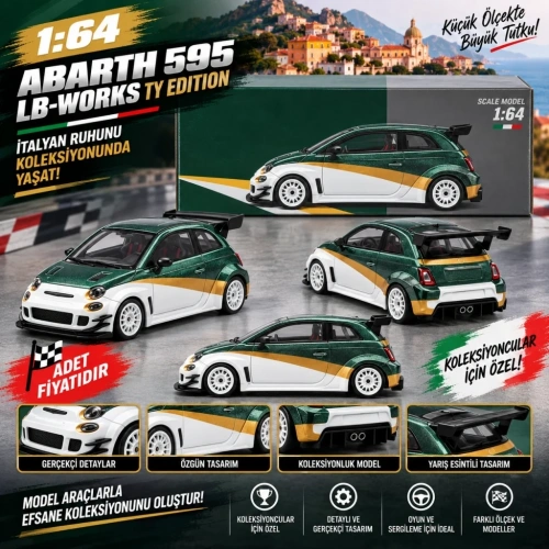 Abarth 595 Lb-works Ty Edition 1 Adet Araç