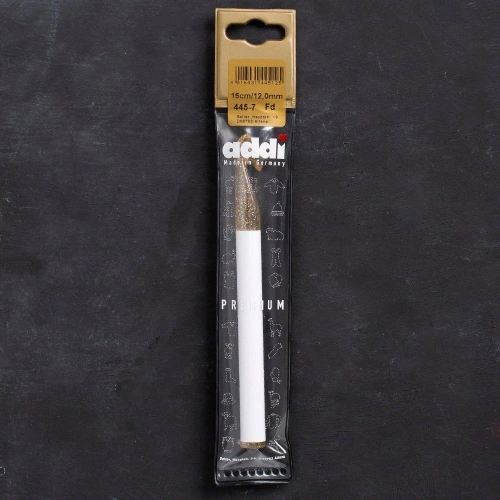 Addi Champagner 12mm 15cm Plastik Simli Yün Tığ -