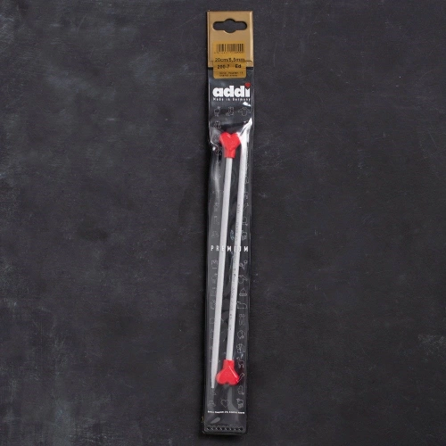 Addi Kalpli 5,5mm 20cm Klasik Alüminyum Örgü Şişi