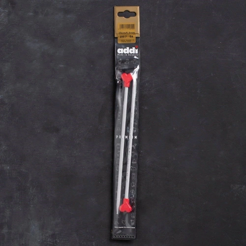 Addi Kalpli 5,5mm 20cm Klasik Alüminyum Örgü Şişi