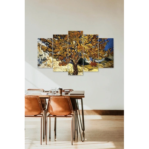 Ağaç 5 Parçalı Mdf Tablo 60 x 100