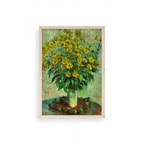 Ağaç Ahşap Çerçeveli Tablo 17 x 23