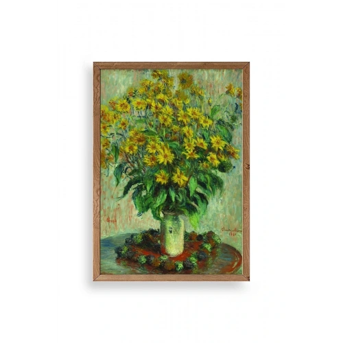 Ağaç Ahşap Çerçeveli Tablo 50 x 70