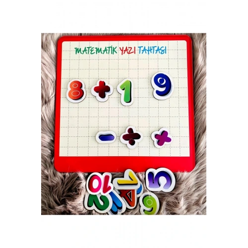 Ahşap Bultak Sayılar Yazı Tahtası