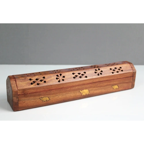 صندوق دخان خشب الداكن نموذج 1