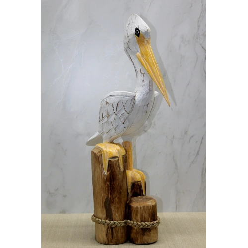 Ahşap Pelikan 60 Cm