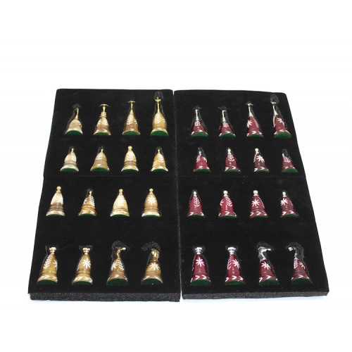 Деревянный шахматный камень № 2