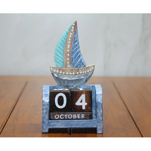 Wooden Sail Calendar