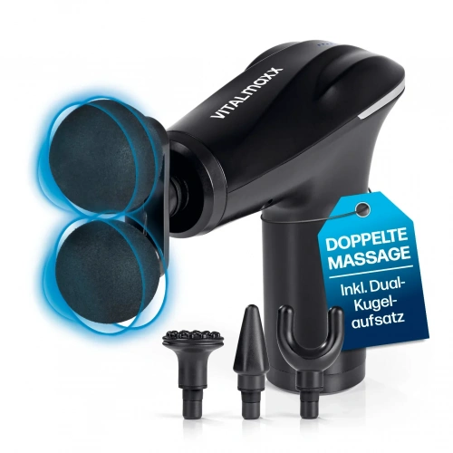 Akıllı Çipli Titreşimli Masaj Tabancası – 6 Hız Ayarlı, 4 Başlıklı, 3200 RPM Güçlü Motor, Sessiz Taşınabilir Masaj Aleti (5365)