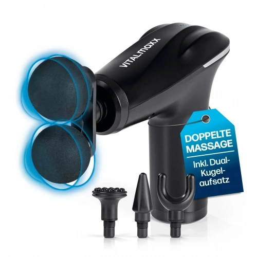 Akıllı Çipli Titreşimli Masaj Tabancası – 6 Hız Ayarlı, 4 Başlıklı, 3200 RPM Güçlü Motor, Sessiz Taşınabilir Masaj Aleti (5365)