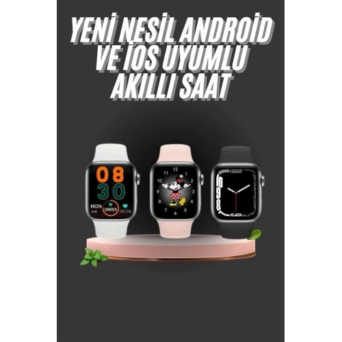 Akıllı Saat 1.83 İnç Android Ve İos Uyumlu Adımsayar