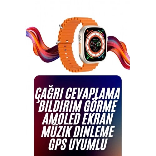 Akıllı Saat 3 Kordonlu Android Ve İos Uyumlu Sağlık Takibi