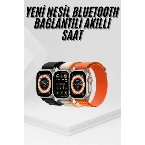 Akıllı Saat Android Ve İos Uyumlu Çağrı Cevaplama Özelliği