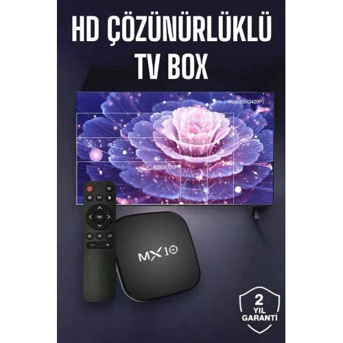 Akıllı Tv Box 4 Çekirdekli 4k Android Uyumlu Wi-fi