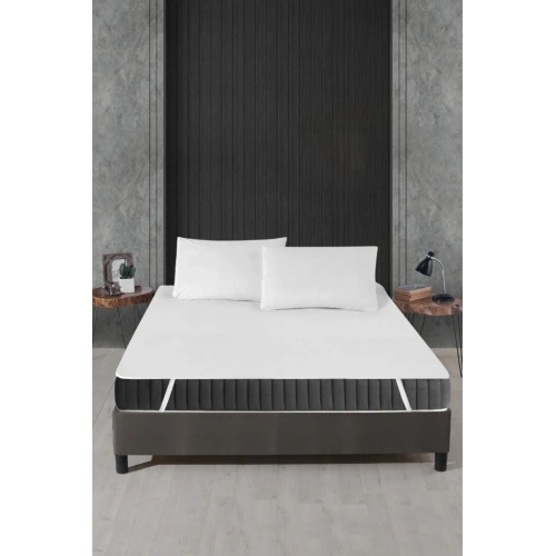 Alez Pamuklu Dört Köşe Lastik Yatak Koruyucu 100*200 cm