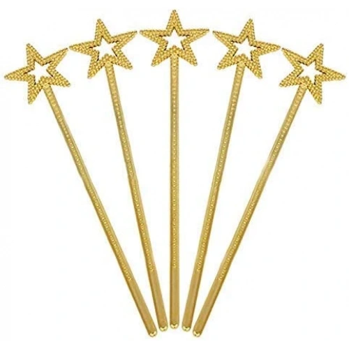 Gold Color Star Fairy Wand