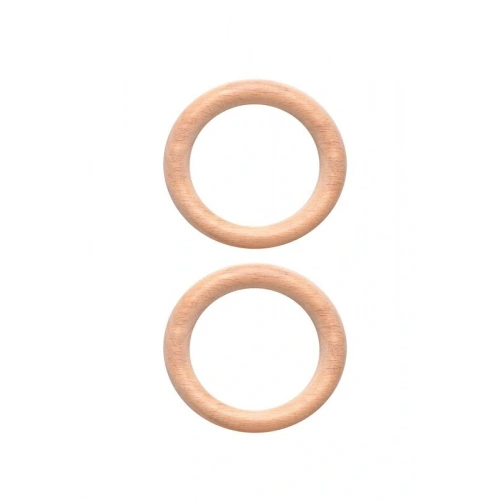 Amigurimi Ahşap Halka 7 cm 2li