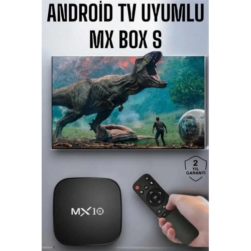 Android Tv Box 8 Gb 4k Uyumlu Multimedya Cihazı