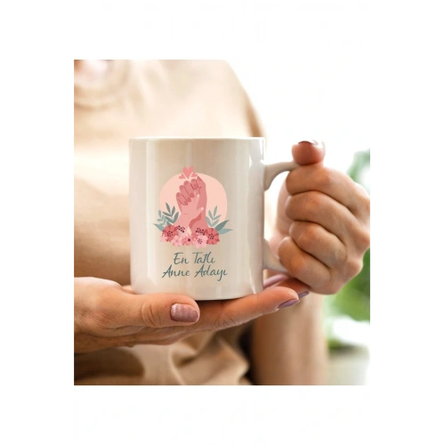 Anneler Günü Anne Adayı Baskılı Kupa Bardak