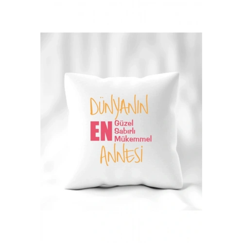Anneler Günü Dünyanın En Anne Model Yastık 40 x 40