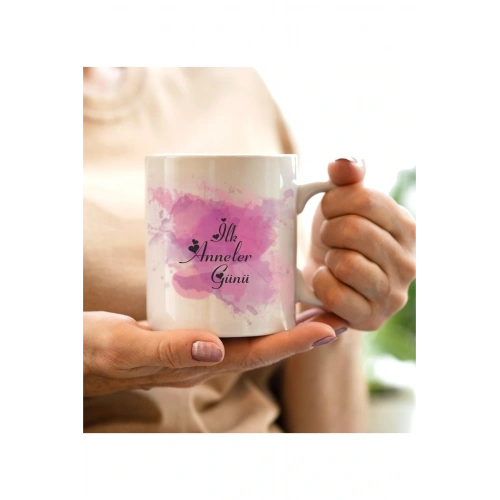 Anneler Günü Ilk Anneler Günü Baskılı Kupa Bardak