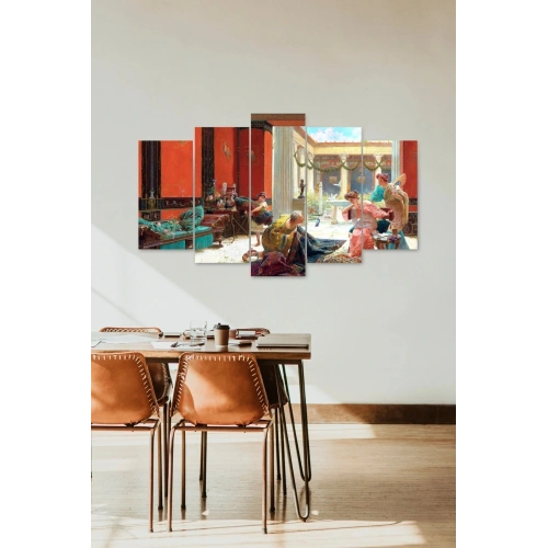 Antikacı 5 Parçalı Mdf Tablo 60 x 100