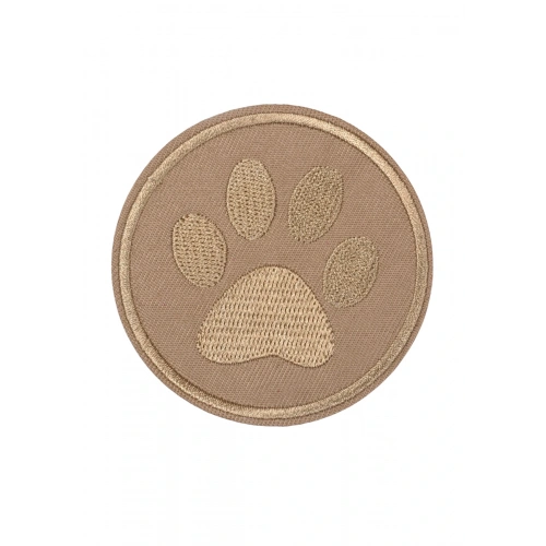 Aplike Ütü İle Yapışan Kahve Pati Arma 5 cm