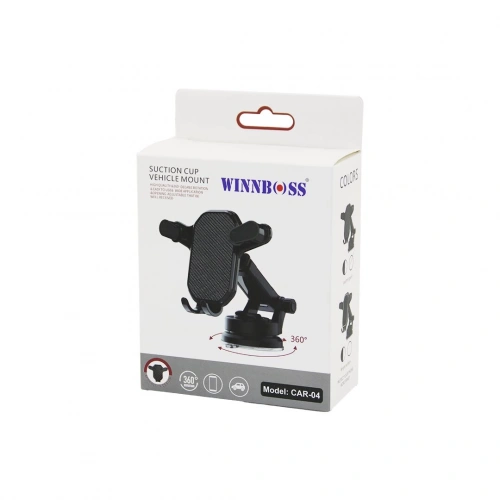 ARAÇ - OTO TELEFON TUTUCU  360° KADEMELİ-UZAYAN-KISALAN KOL  VANTUZLU - OYNAR BAŞ VE KOLLAR (5365)