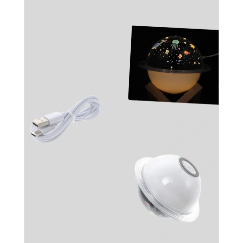 Aromaterapi Nemlendirici Projektörlü Usb 1 Adet Masaüstü