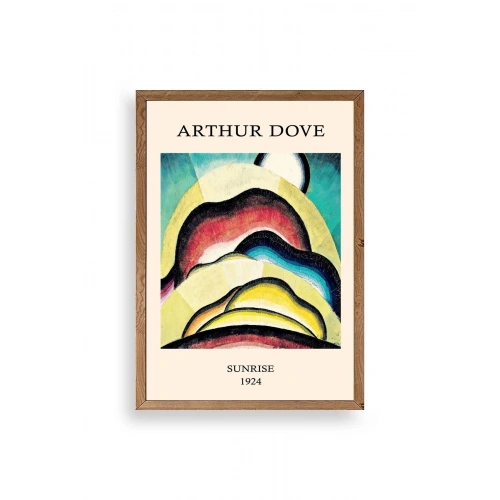 Arthur Dove Ahşap Çerçeveli Tablo 23 x 30