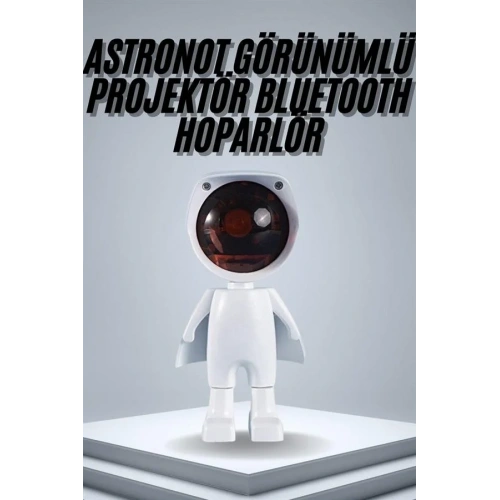 Astronot Tasarımlı Güneş Lambası Usb Şarjlı 5 Watt