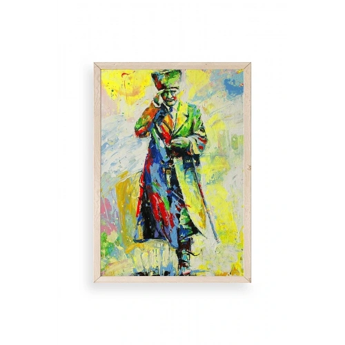 Atatürk Ahşap Çerçeveli Tablo 50 x 70