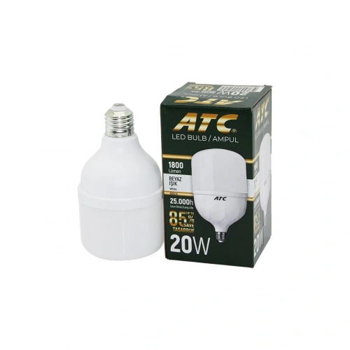 ATC-LW-20W  20W E27 TORCH LED BULB AMPUL BEYAZ 1800 LÜMEN - 25.000h (5365)