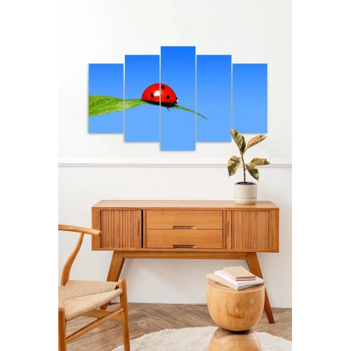Ateşböceği 5 Parçalı Mdf Tablo 60 x 100