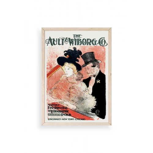 Ault Wiborg Ahşap Çerçeveli Tablo 30 x 42