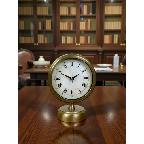 Aurum Retro 25x20 Eskitme Metal Masa Saati