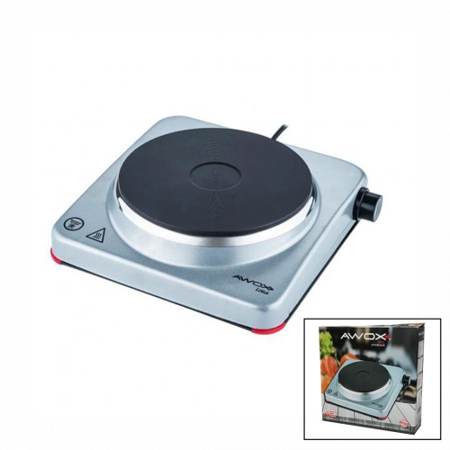 AWOX LOTUS TEK GÖZLÜ ELEKTRİKLİ OCAK PLATE 185MM.1500W (5365)