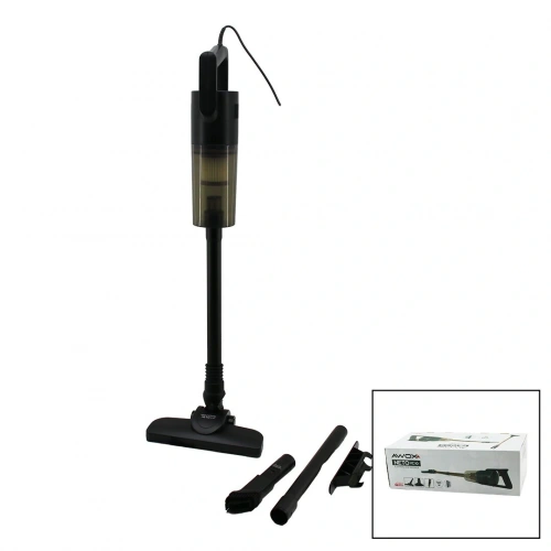 AWOX NETO VC-10 SİYAH METAL SAPLI DİK ELEKTRİKLİ SÜPÜRGE 500W 5MT KABLOSAP=75+35=110CMHEPA FİLTRE (5365)
