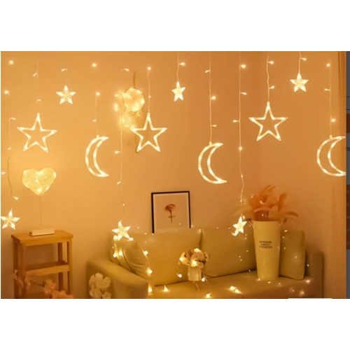 Ay Yıldız Perde Led 3m