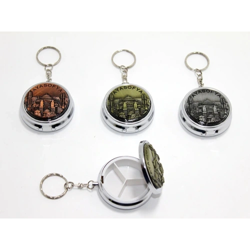 Hagia Sophia Embossed Traditional Snuff Box