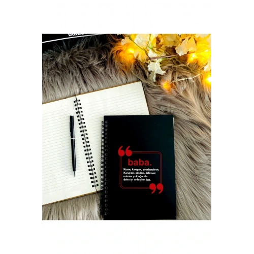 Babalar Günü Için Kalem Defter Seti