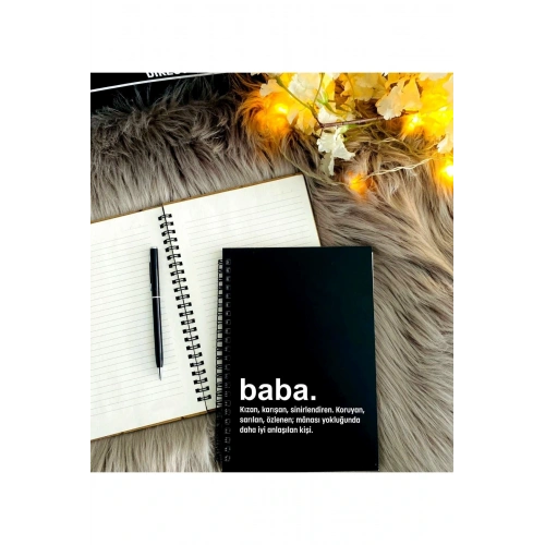 Babalar Günü Için Kalem Defter Seti