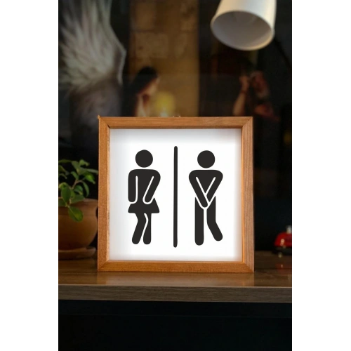 Banyo Be Quick Ahşap Çerçeveli 23 x 23